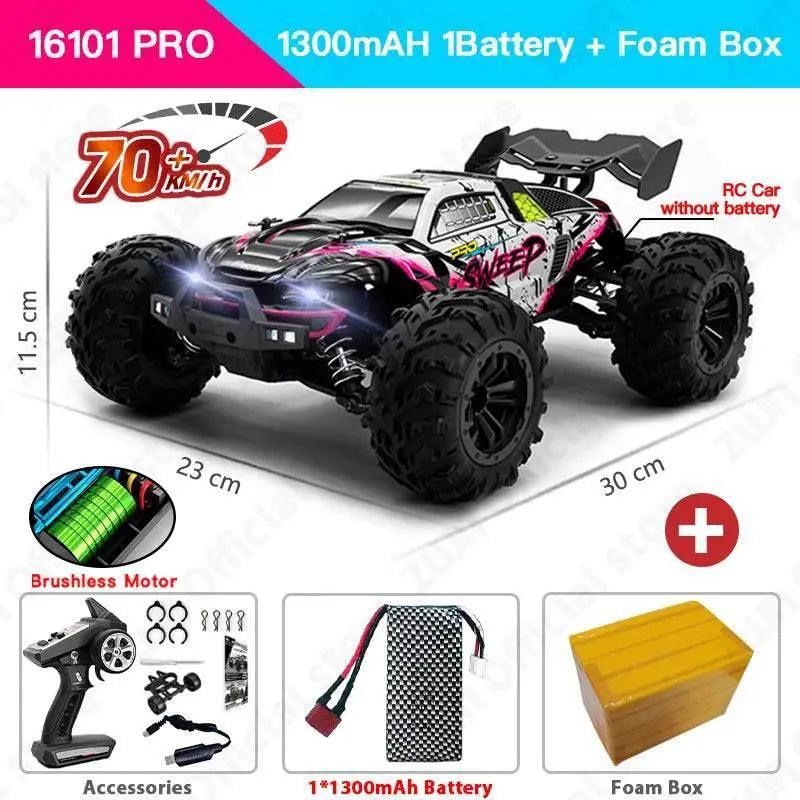  Fast 4WD RC Car with LED Lights for Kids - Toyland EU -  ToylandEU™