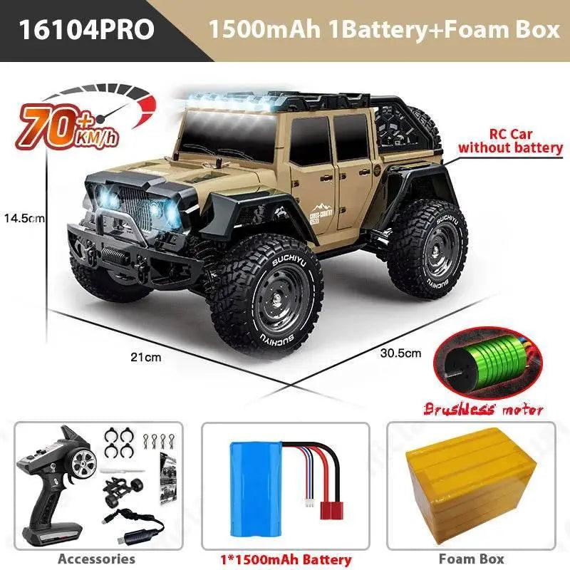  Fast 4WD RC Car with LED Lights for Kids - Toyland EU -  ToylandEU™