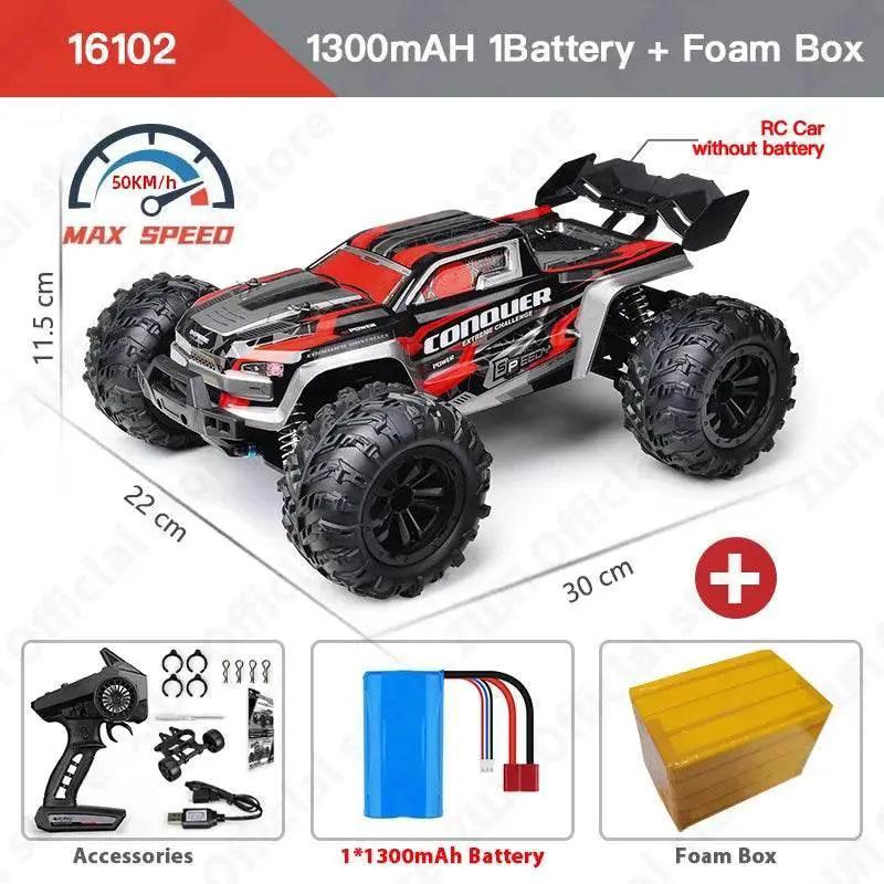 Fast 4WD RC Car with LED Lights for Kids - Toyland EU -  ToylandEU™