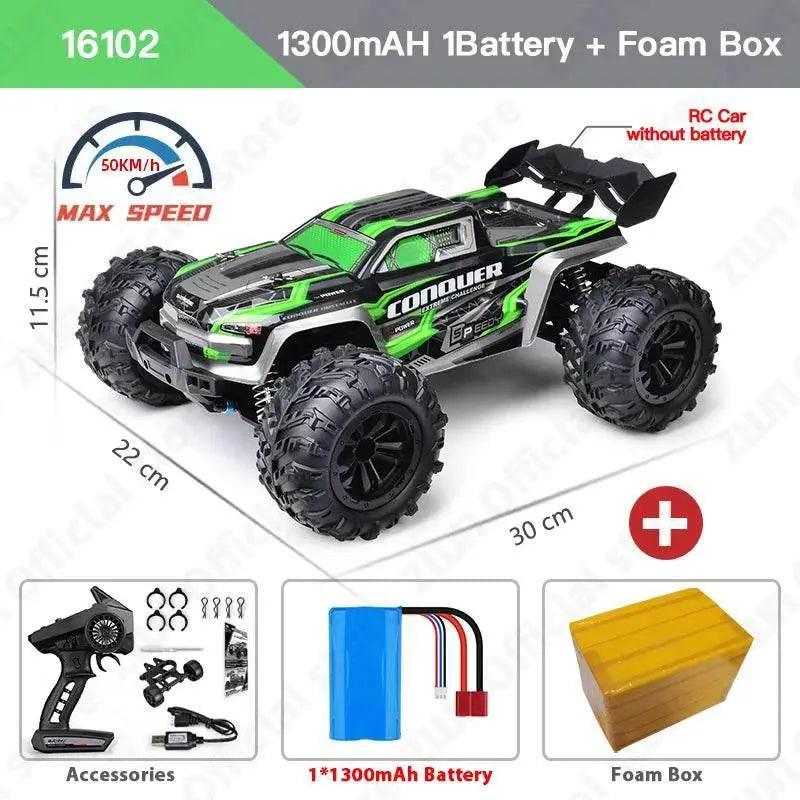  Fast 4WD RC Car with LED Lights for Kids - Toyland EU -  ToylandEU™