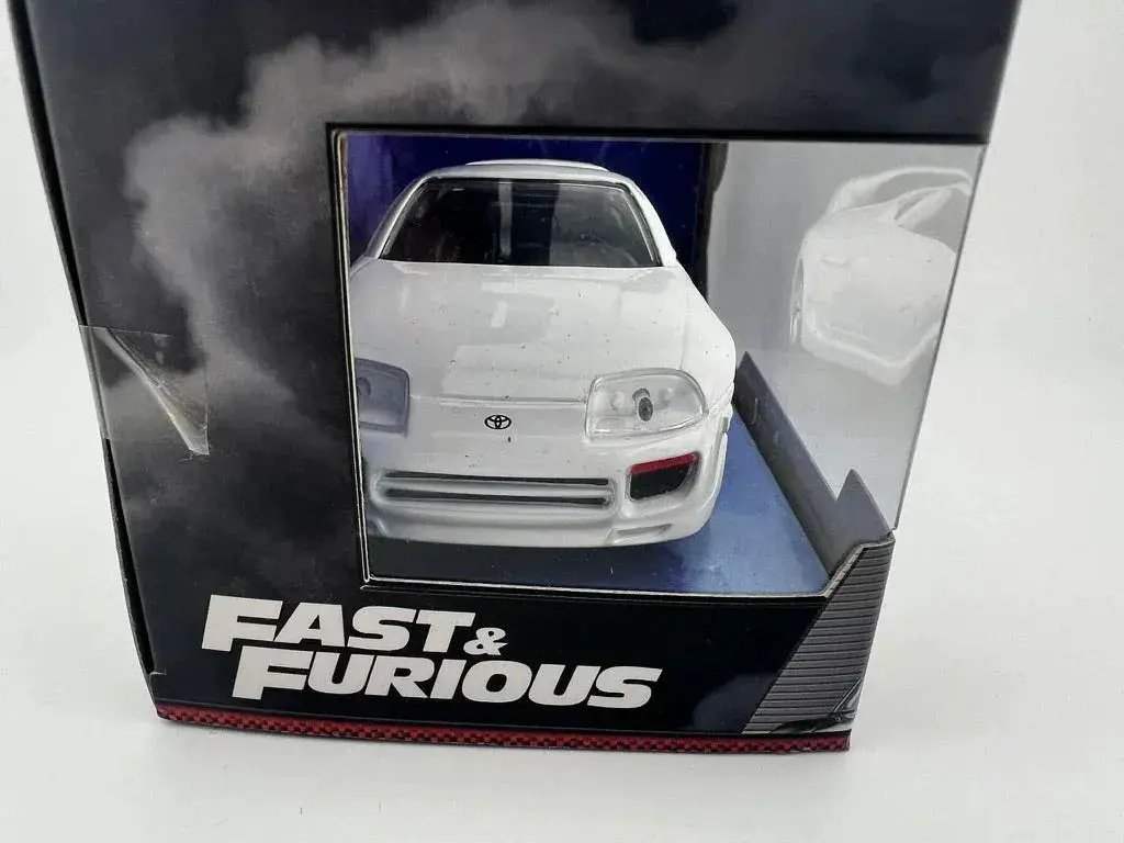 Fast And Furious Toyota Supra Diecast 1 32 Scale White - ToylandEU