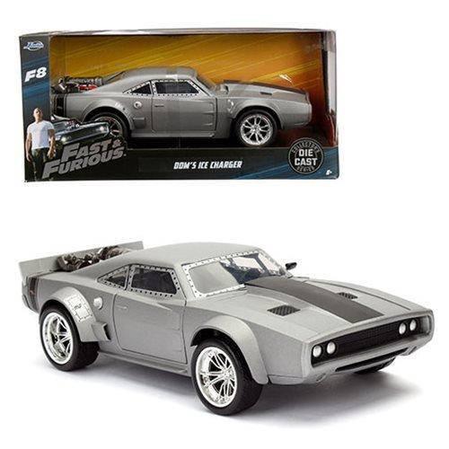 Fast Furious Dom's Ice Charger Die-Cast 1:24 Scale Vehicle - ToylandEU