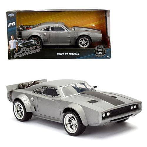 Fast Furious Dom's Ice Charger Die-Cast 1:24 Scale Vehicle - ToylandEU