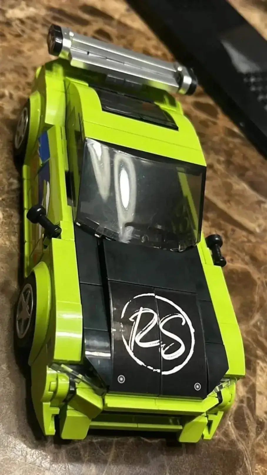 Fast And Furious Green Eclipse Building Set Realistic Sports Car - Toys Galore LLC