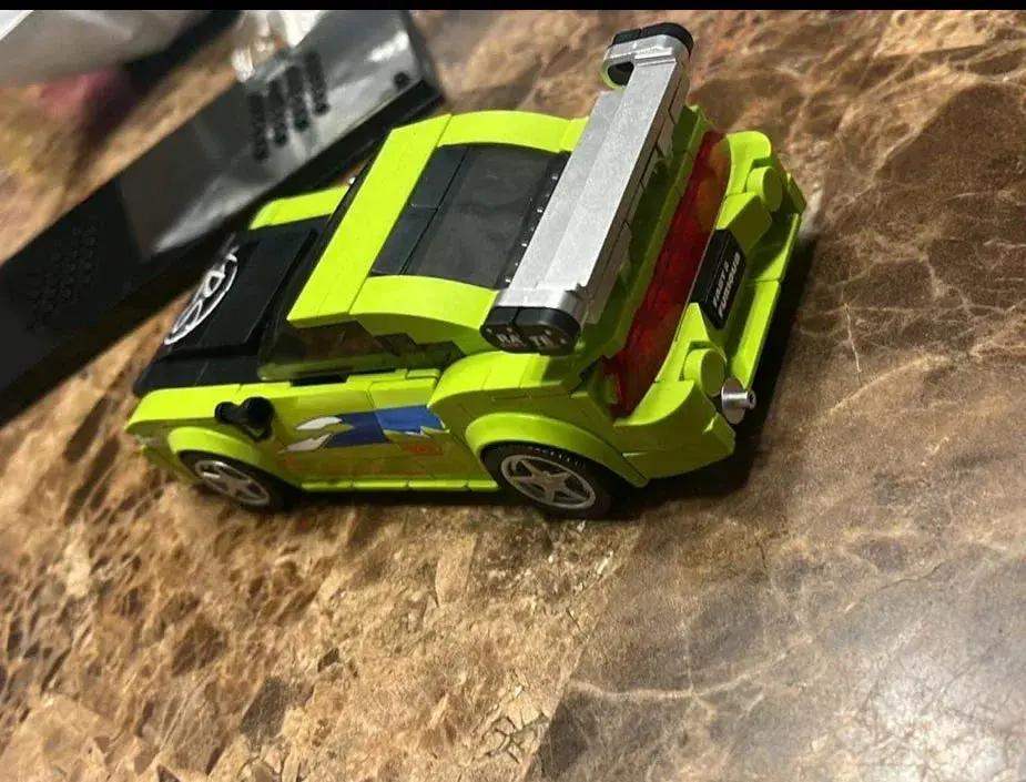 Fast And Furious Green Eclipse Building Set Realistic Sports Car - Toys Galore LLC