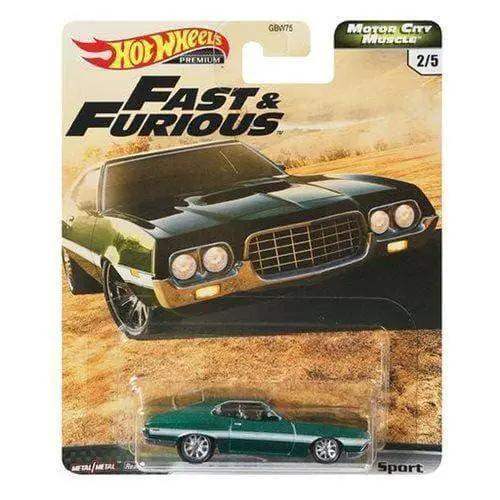 Hot Wheels Fast And Furious Premium Die Cast Ford Torino - ToylandEU