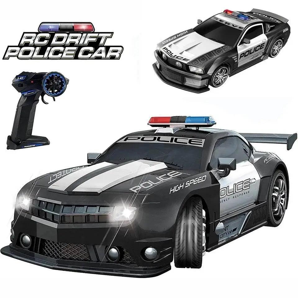  Fast Police RC Car 4 Channel Remote Control Toyland EU -  ToylandEU™