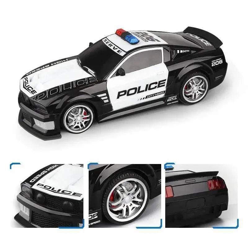  Fast Police RC Car 4 Channel Remote Control Toyland EU -  ToylandEU™