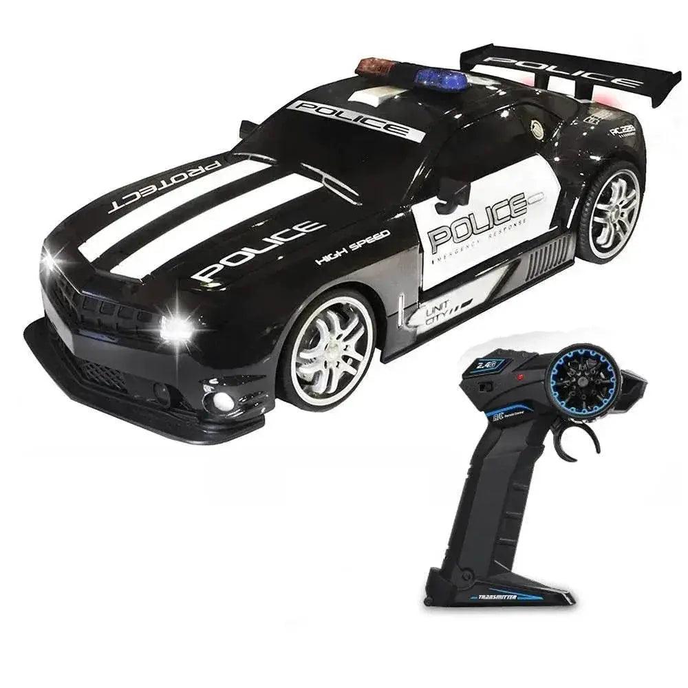  Fast Police RC Car 4 Channel Remote Control Toyland EU -  ToylandEU™