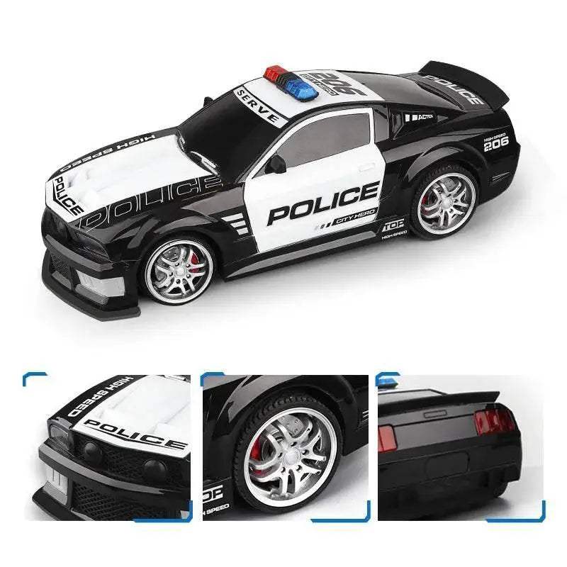  Fast Police RC Car 4 Channel Remote Control Toyland EU -  ToylandEU™