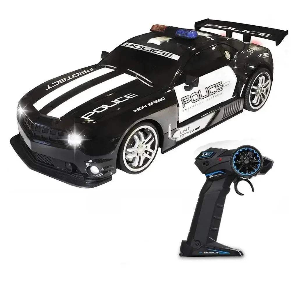 Fast Police RC Car 4 Channel Remote Control Toyland EU -  ToylandEU™