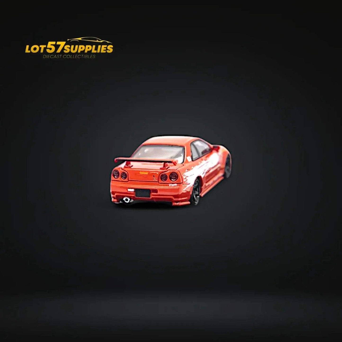 Fast Speed Skyline GT-R R34 Z-Tune FNF Red Livery 1:64 - ToylandEU