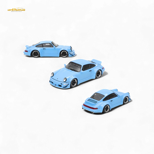  RWB964 Diecast 1:64 Widebody Sky Blue Collectible -  ToylandEU™