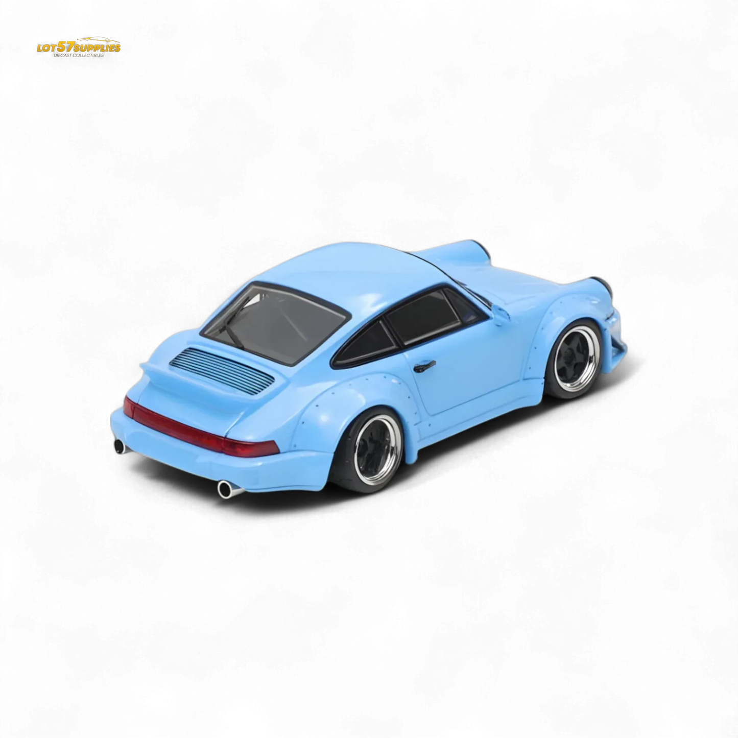 Fast Speed FS Rauh-Welt RWB964 Wide-Body Duck Wing - Sky Blue 1:64 - ToylandEU