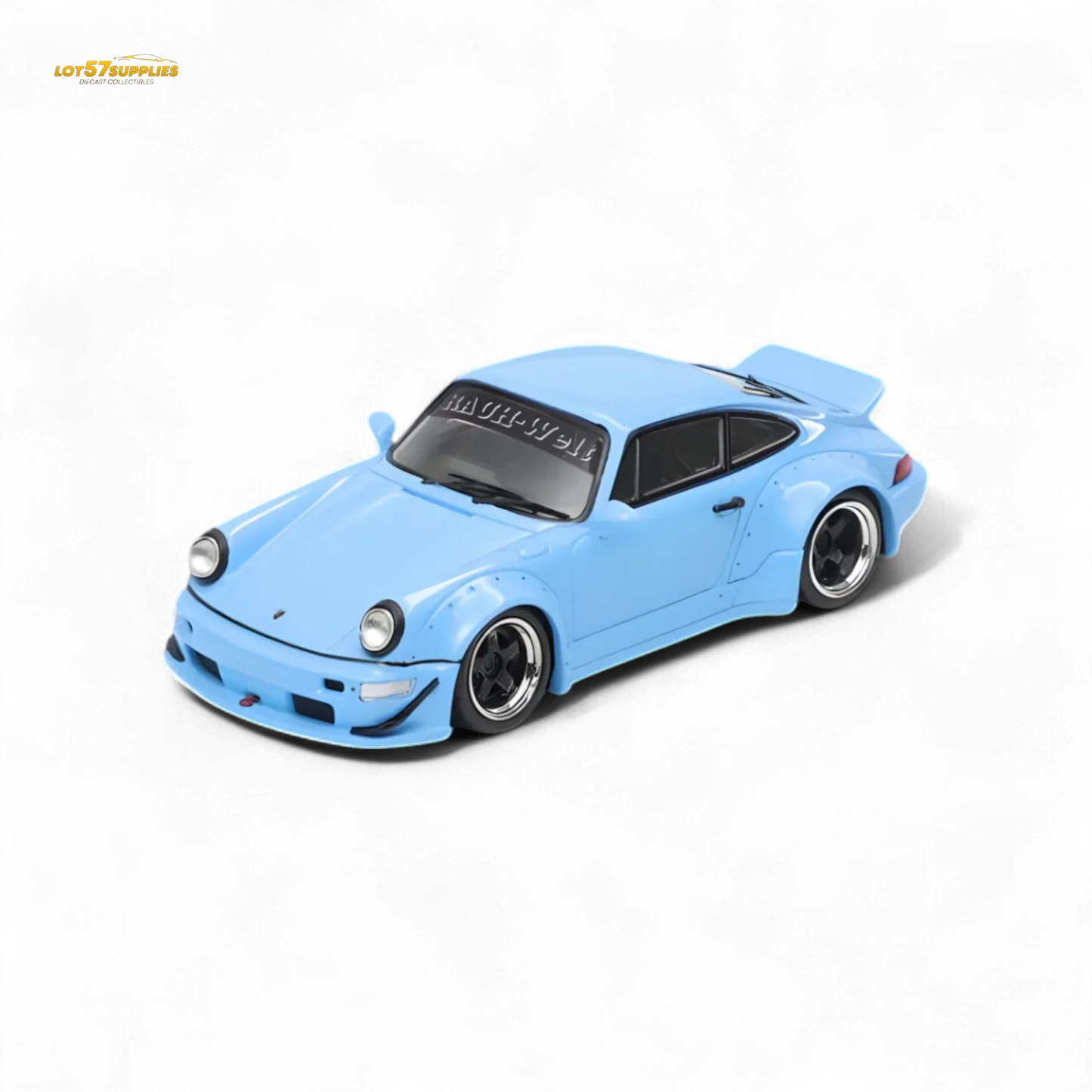 Fast Speed FS Rauh-Welt RWB964 Wide-Body Duck Wing - Sky Blue 1:64 - ToylandEU