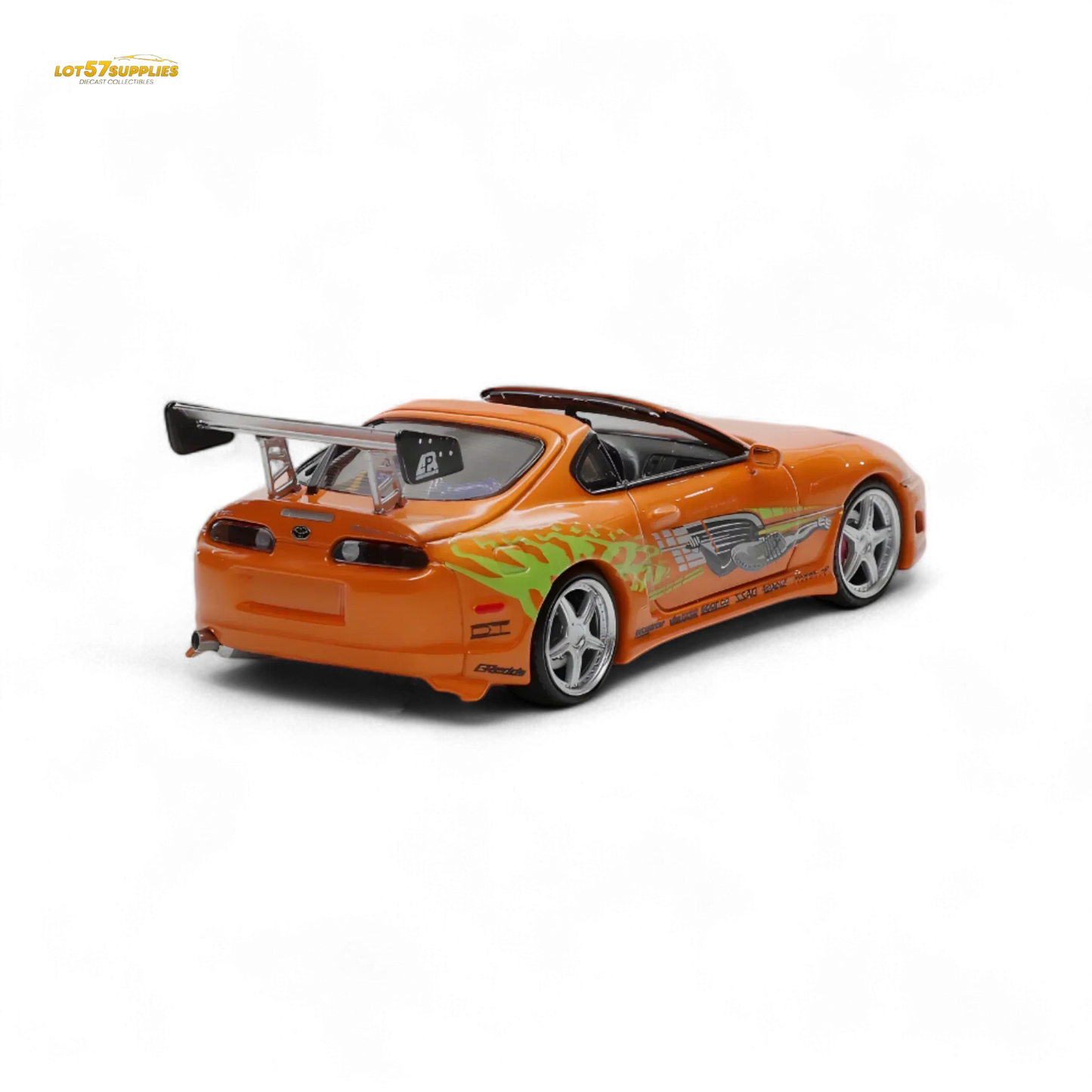Fast Speed Supra Targa 4th Generation Bomex Version - FNF Orange Ordinary 1:64 - ToylandEU