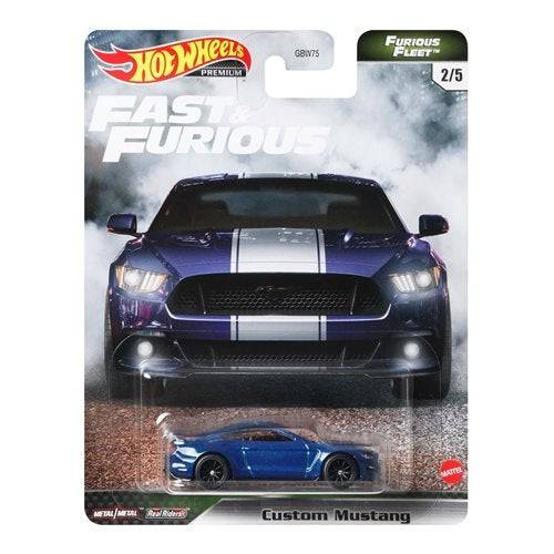 Fast and Furious Hot Wheels Premium Mustang Die Cast Vehicle - ToylandEU