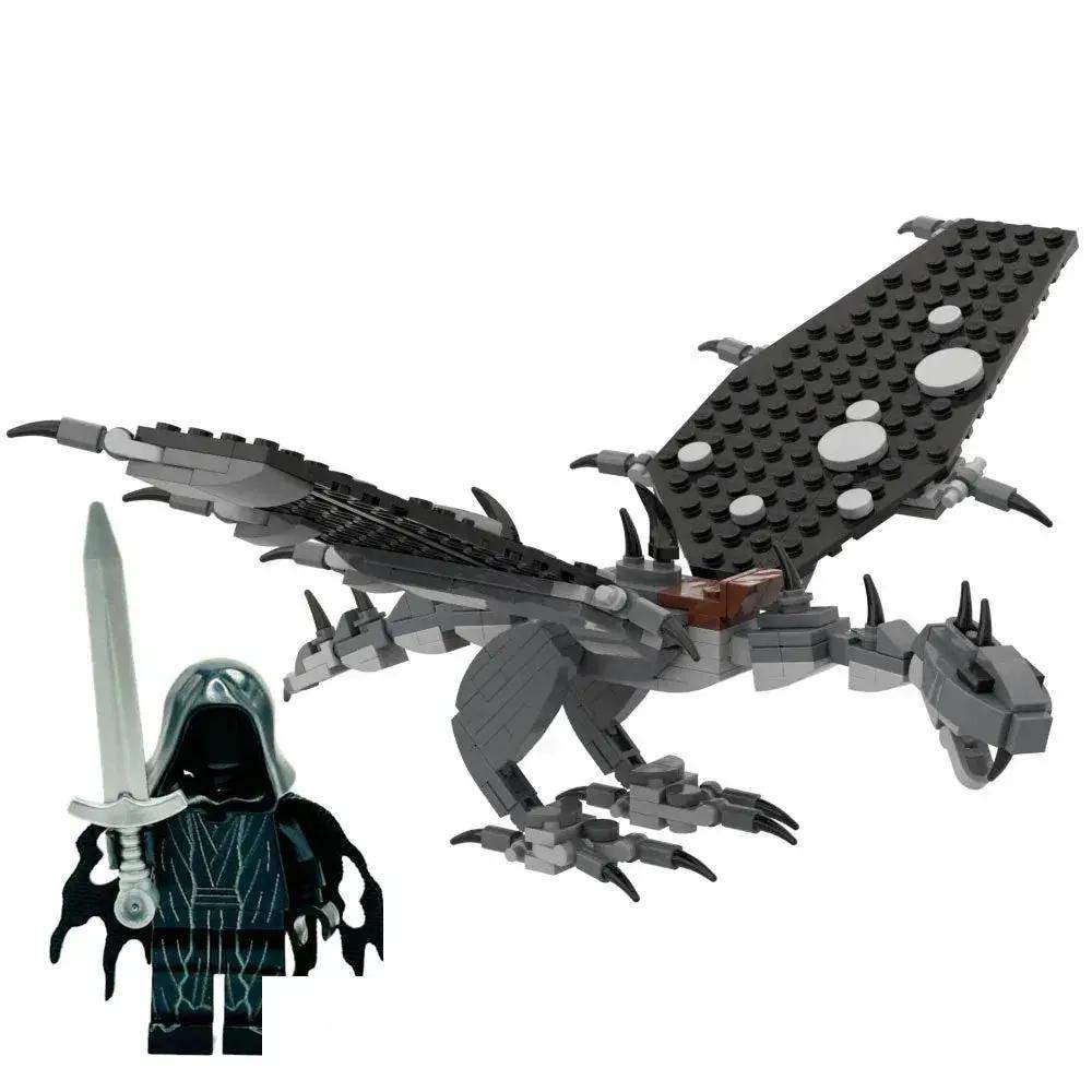 Custom LEGO Fell Beast Building Set With Ringwraith Figure - ToylandEU