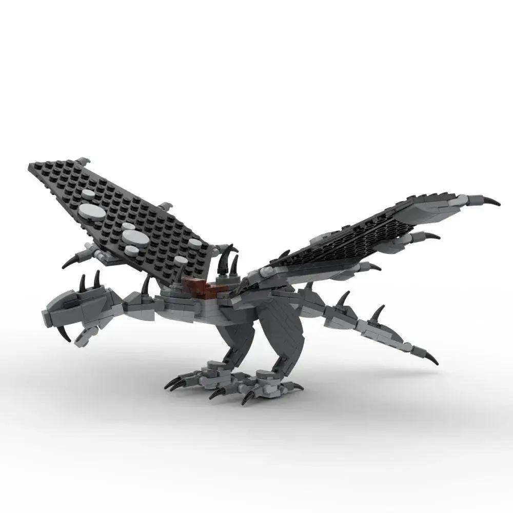 Custom LEGO Fell Beast Building Set With Ringwraith Figure - ToylandEU