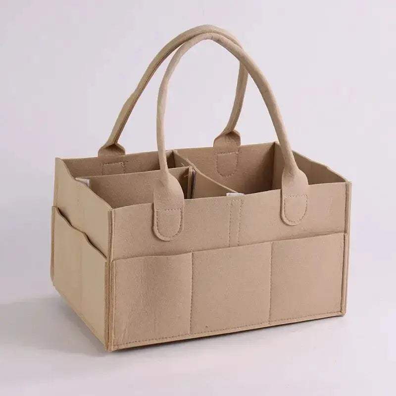 Felt Diaper Bag Portable Storage Organizer For Moms - ToylandEU