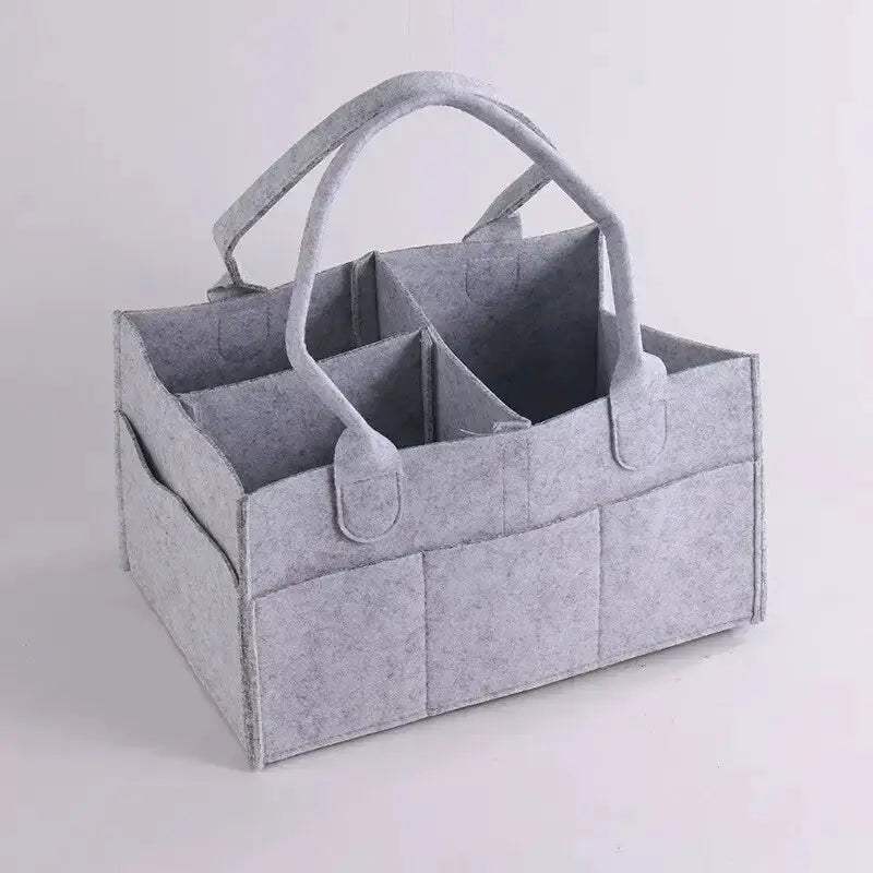 Felt Diaper Bag Portable Storage Organizer For Moms - ToylandEU
