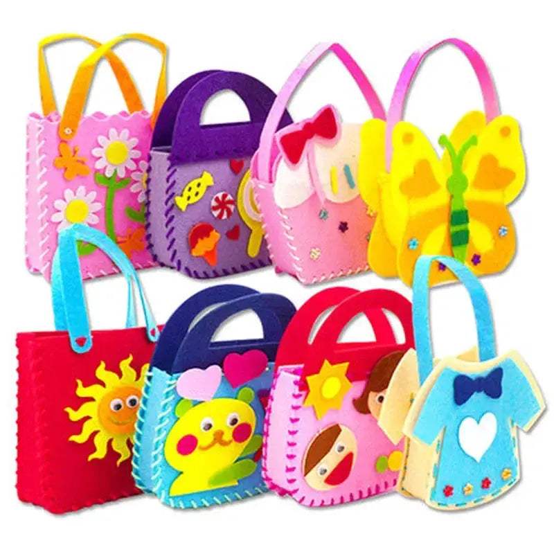 Felt Handbag DIY Kit for Kids and Teens Creative Craft - ToylandEU