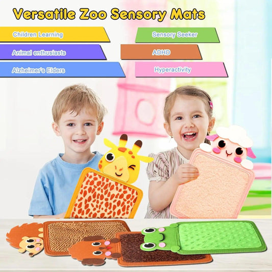 Felt Sensory Mat | Montessori Fine Motor Toy | Toylandeu™