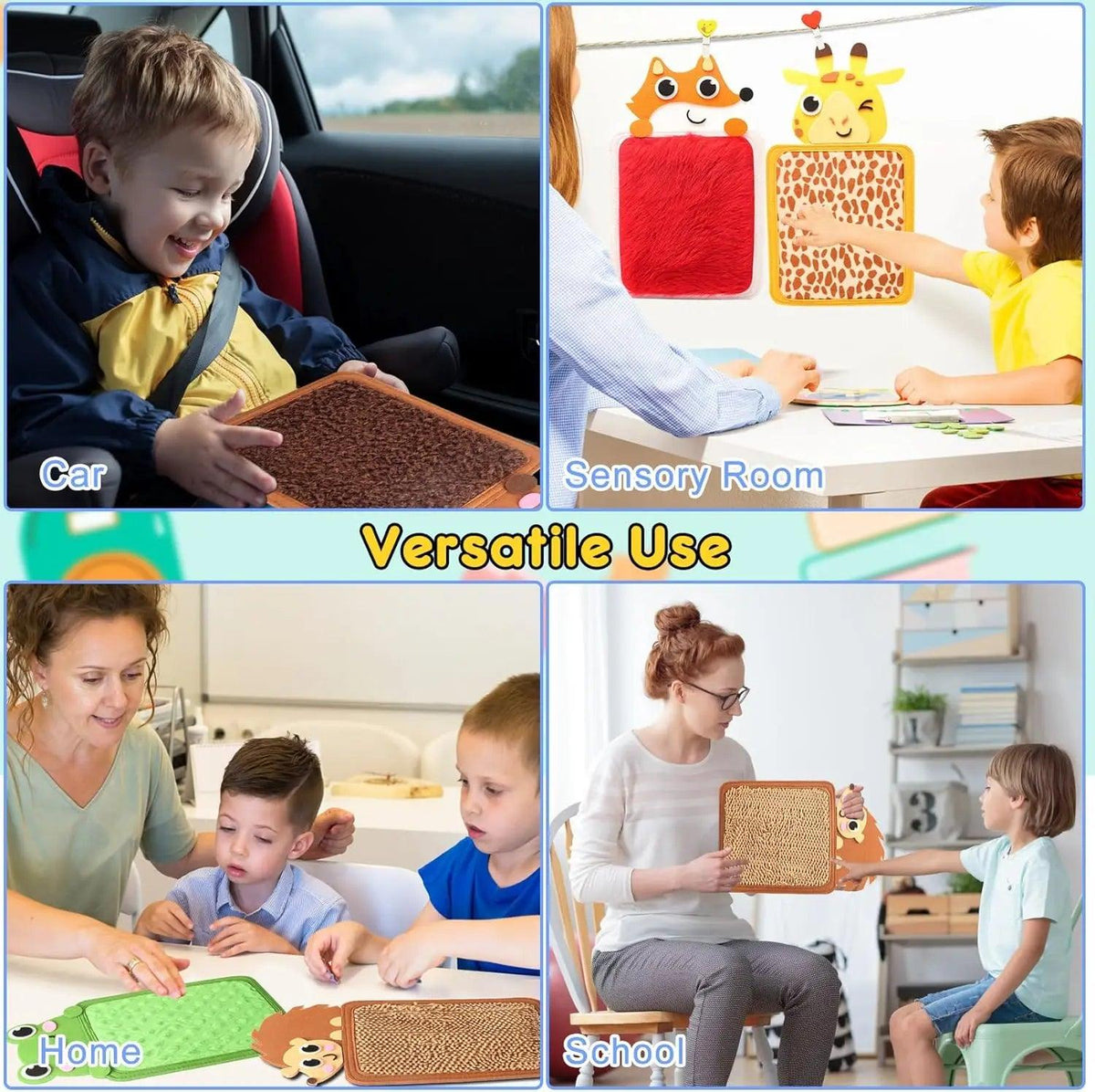 Felt Sensory Mat | Montessori Fine Motor Toy | Toylandeu™
