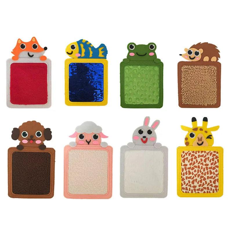 Felt Sensory Mats | Set of 8 Soft Polyester | Toylandeu™