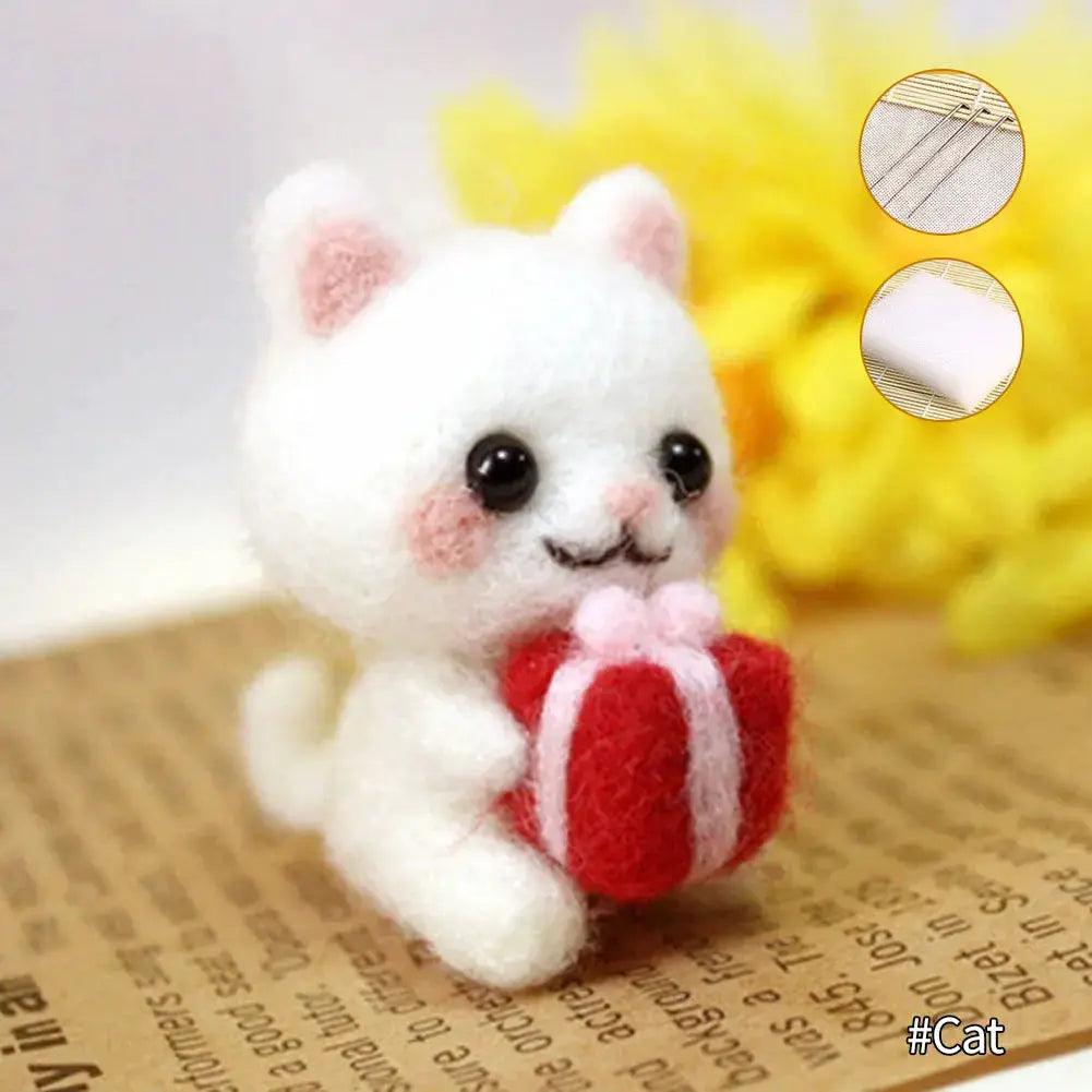  Felting Kit Premium For Cute Animal Toys Panda Squirrel -  ToylandEU™