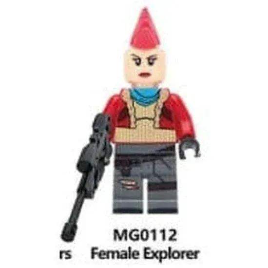 Female Explorer LEGO Compatible Figure Durable ABS Plastic - ToylandEU