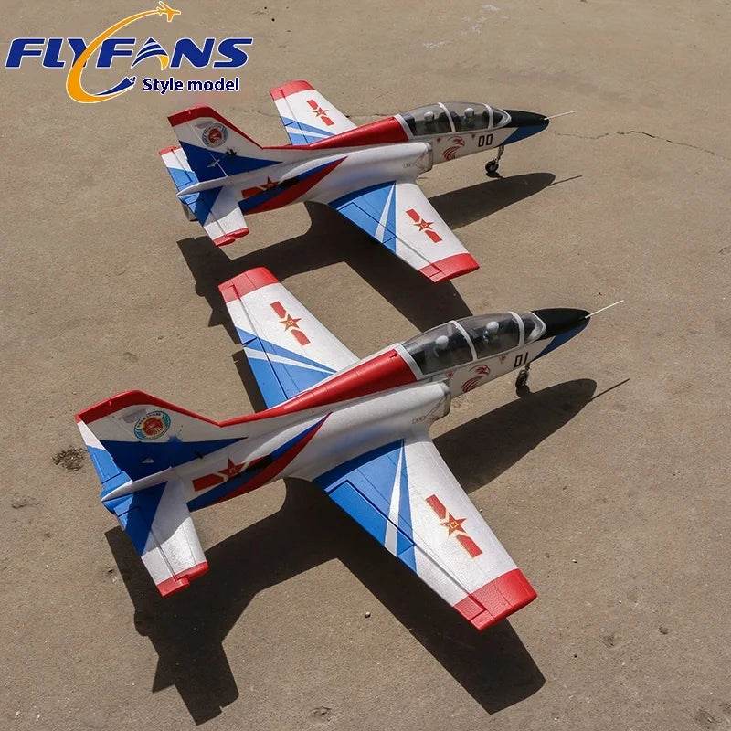 Fengfan RC Plane 64mm Culvert Aircraft Model 93cm Wing Span K-8 Trainer Fixed Wing Foam Entry Level Remote Control Aircraft Toy - ToylandEU