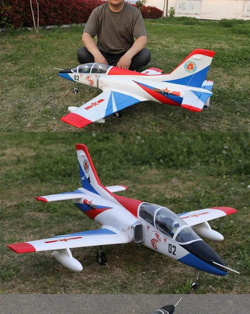 Fengfan RC Plane 64mm Culvert Aircraft Model 93cm Wing Span K-8 Trainer Fixed Wing Foam Entry Level Remote Control Aircraft Toy - ToylandEU