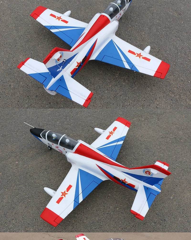 Fengfan RC Plane 64mm Culvert Aircraft Model 93cm Wing Span K-8 Trainer Fixed Wing Foam Entry Level Remote Control Aircraft Toy - ToylandEU