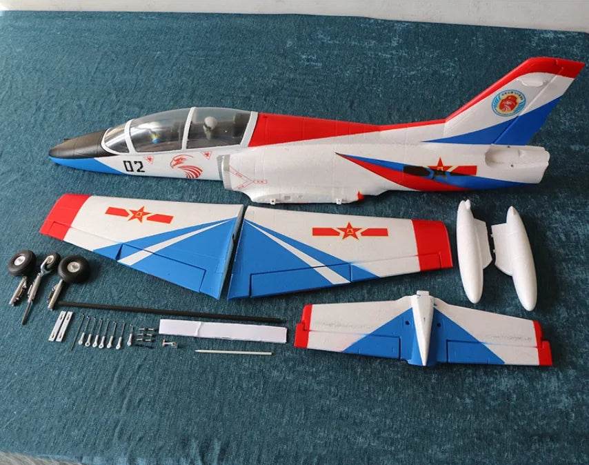 Fengfan RC Plane 64mm Culvert Aircraft Model 93cm Wing Span K-8 Trainer Fixed Wing Foam Entry Level Remote Control Aircraft Toy - ToylandEU