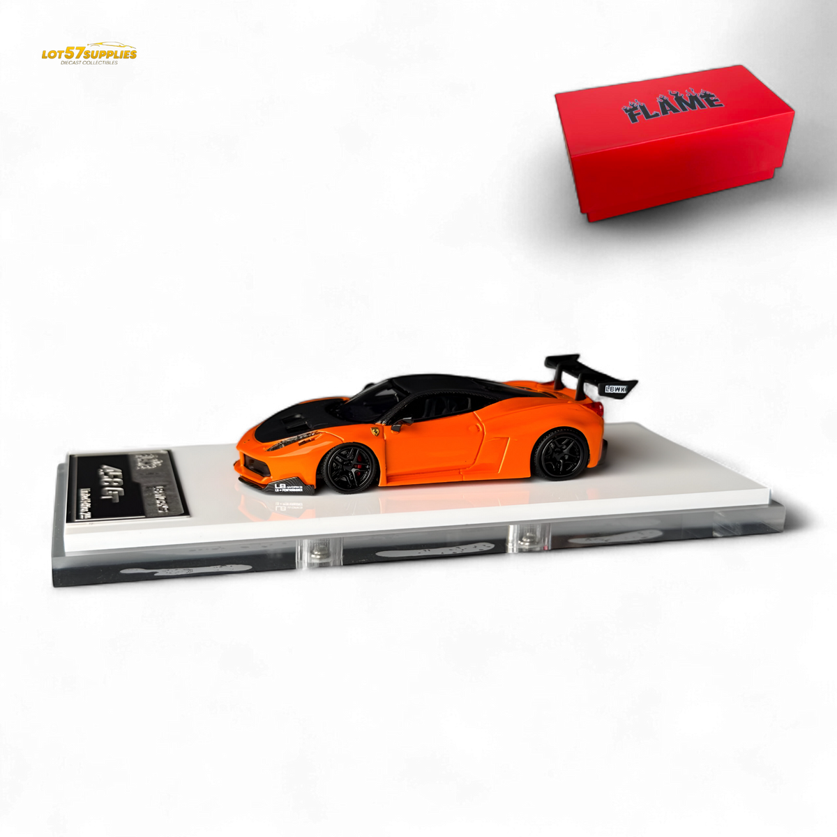 Ferrari 458 Model Car | 1:64 Resin Wide Body | Toylandeu™