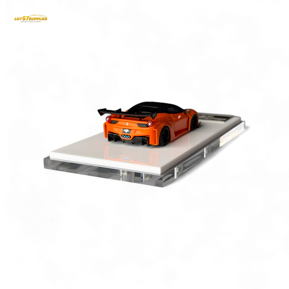 Ferrari 458 Model Car | 1:64 Resin Wide Body | Toylandeu™