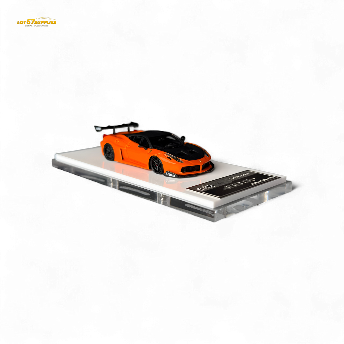 Ferrari 458 Model Car | 1:64 Resin Wide Body | Toylandeu™