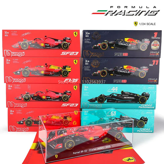 Ferrari Diecast Alloy One Twenty Four F1 SF23 Collectible Car - ToylandEU