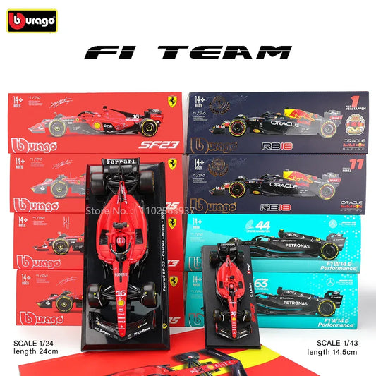Ferrari Diecast Alloy One Twenty Four F1 SF23 Collectible Car - ToylandEU