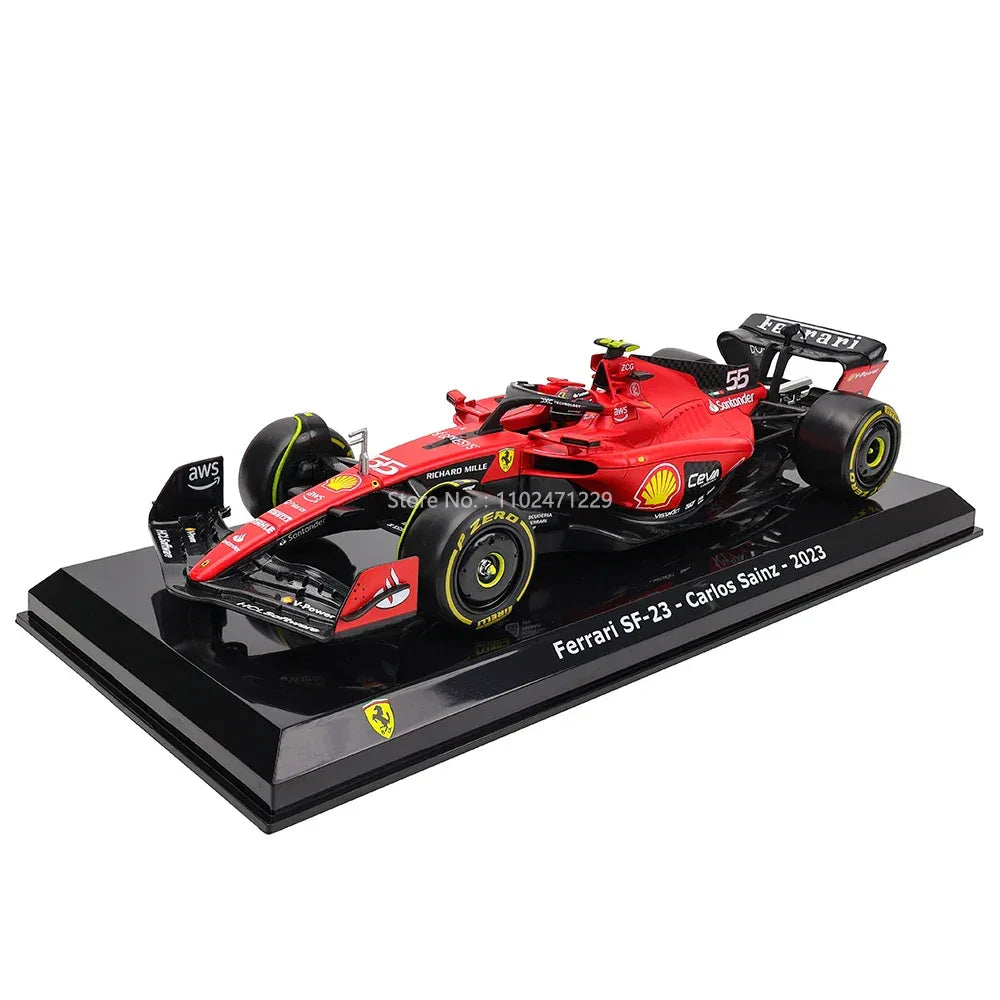 Ferrari Diecast Alloy One Twenty Four F1 SF23 Collectible Car - ToylandEU