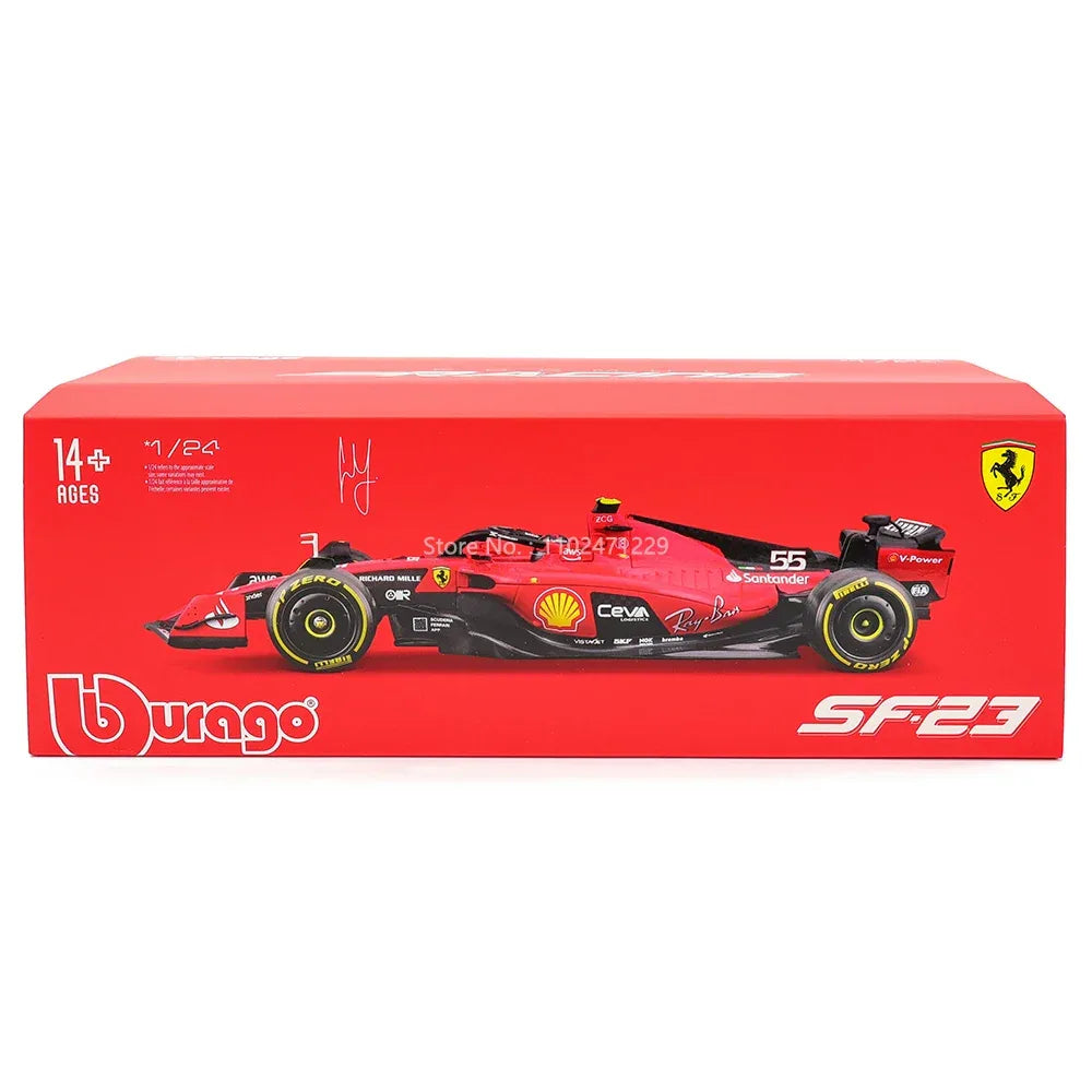 Ferrari Diecast Alloy One Twenty Four F1 SF23 Collectible Car - ToylandEU