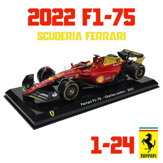 Ferrari Diecast F1 75th Anniversary Scale Model Car - ToylandEU
