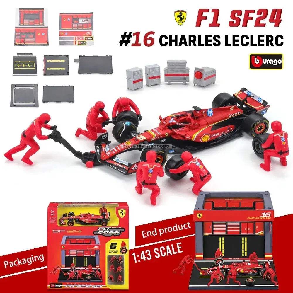 Ferrari F1 Diecast Model SF24 Alloy Edition Premium - ToylandEU