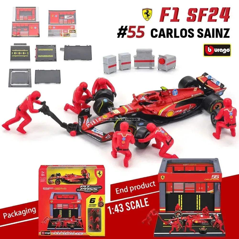 Ferrari F1 Diecast Model SF24 Alloy Edition Premium - ToylandEU
