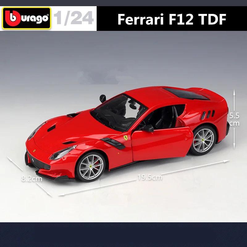 Ferrari F12 TDF Diecast | 1:24 Scale | Toylandeu™