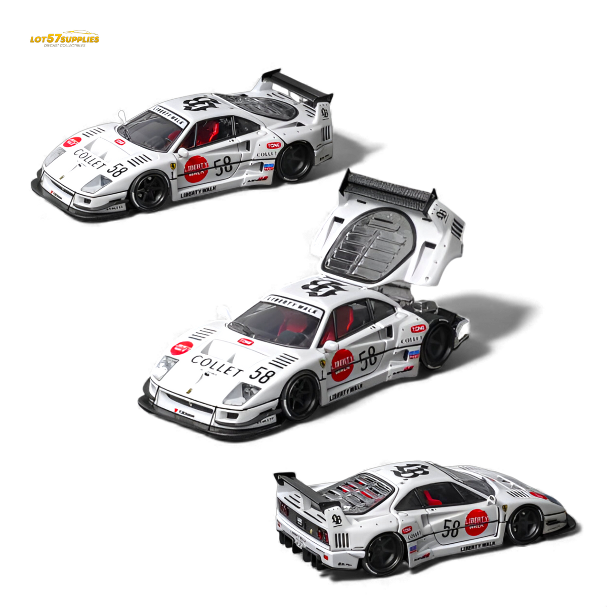 Ferrari F40 Diecast | Limited Edition 1:64 Scale | Toylandeu™