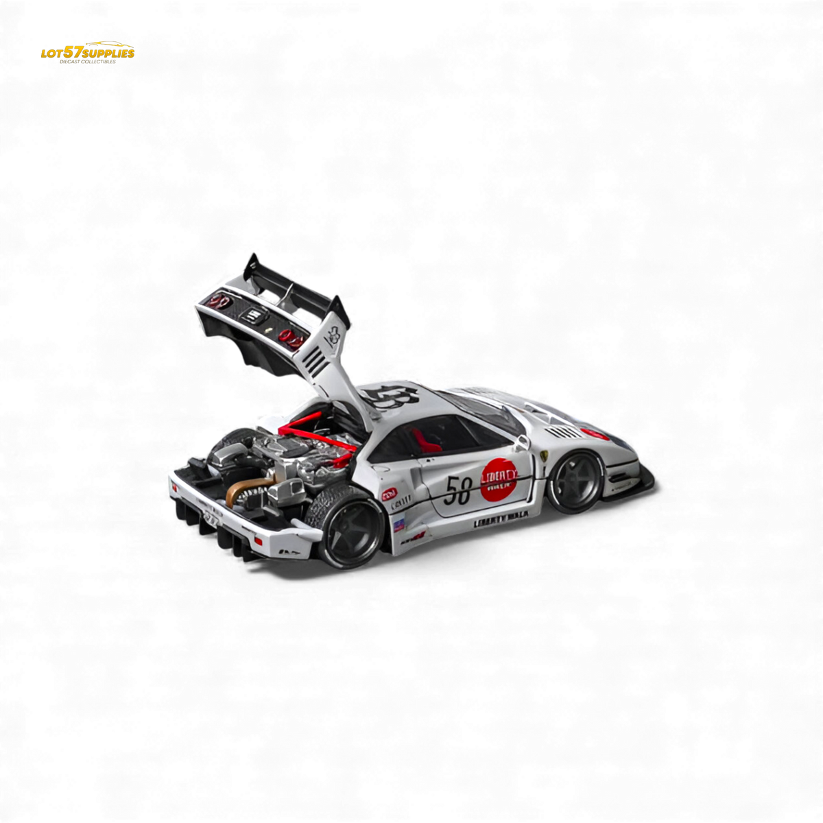 Ferrari F40 Diecast | Limited Edition 1:64 Scale | Toylandeu™