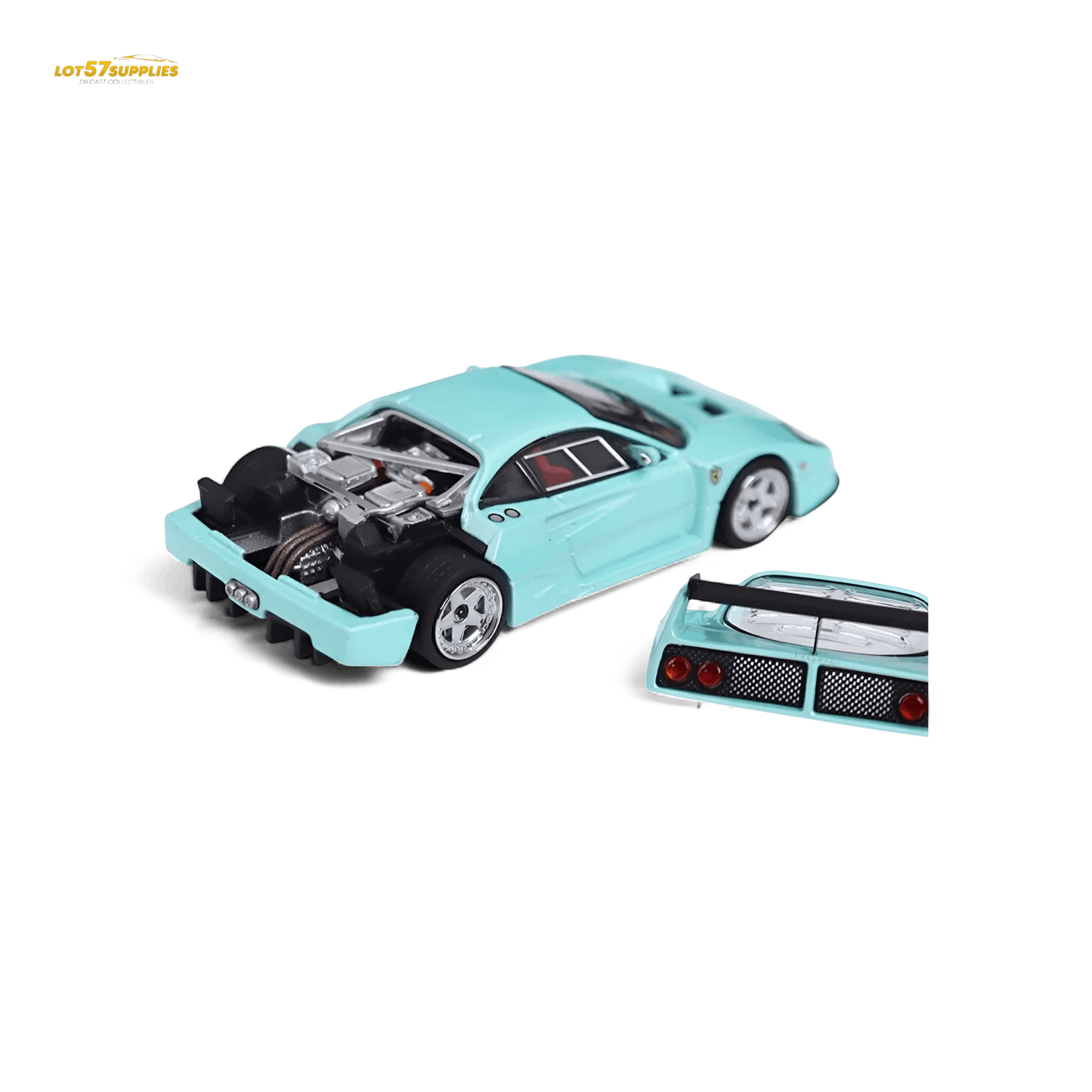 Ferrari F40 LM Diecast With Removable Engine Cover