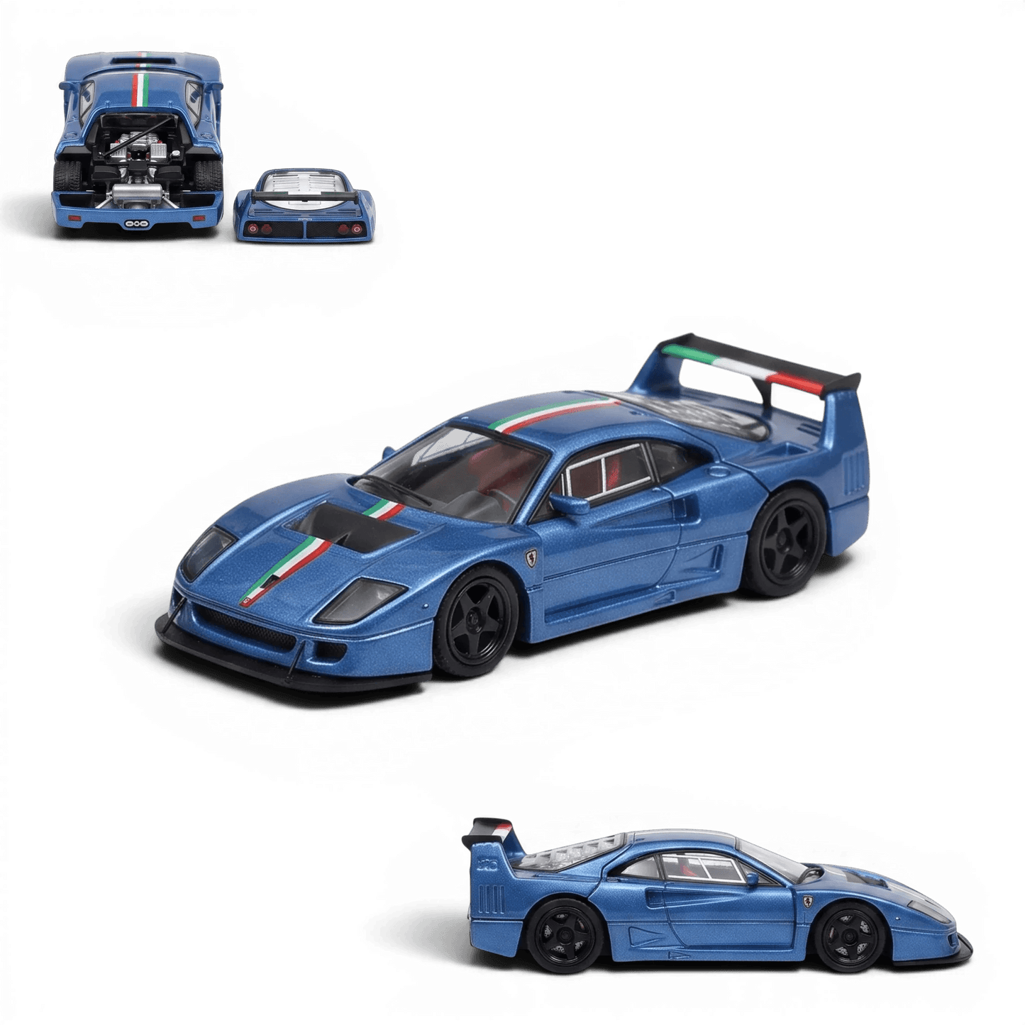 Ferrari F40 LM Diecast With Removable Tail Cover